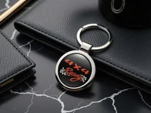 Personalized Keyrings Glossy Steel Limited